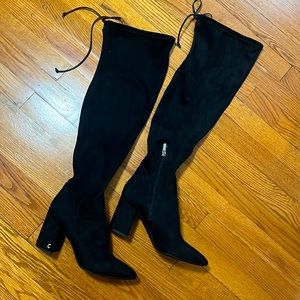 circus by sam edelman over the knee boots 8.5 black